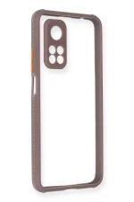 Newface Xiaomi Mi 10T Pro Kılıf Miami Şeffaf Silikon - Açık Mor