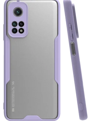 Newface Xiaomi Mi 10T Pro Kılıf Platin Silikon - Lila