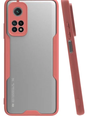 Newface Xiaomi Mi 10T Pro Kılıf Platin Silikon - Pembe