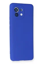 Newface Xiaomi Mi 11 Kılıf First Silikon - Lacivert - Görsel 2