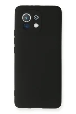Newface Xiaomi Mi 11 Kılıf First Silikon - Siyah