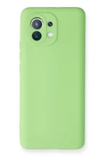 Newface Xiaomi Mi 11 Kılıf First Silikon - Yeşil