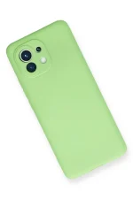 Newface Xiaomi Mi 11 Kılıf First Silikon - Yeşil - Görsel 3