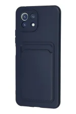 Newface Xiaomi Mi 11 Kılıf Kelvin Kartvizitli Silikon - Lacivert - Görsel 3