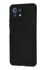 Newface Xiaomi Mi 11 Kılıf Kelvin Kartvizitli Silikon - Siyah - Görsel 3