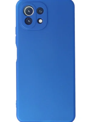 Newface Xiaomi Mİ 11 Lite Kılıf First Silikon - Mavi