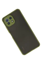 Newface Xiaomi Mİ 11 Lite Kılıf Montreal Silikon Kapak - Açık Yeşil - Görsel 2