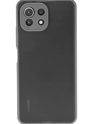 Newface Xiaomi Mİ 11 Lite Kılıf Montreal Silikon Kapak - Gri