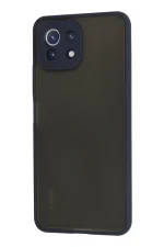 Newface Xiaomi Mİ 11 Lite Kılıf Montreal Silikon Kapak - Lacivert - Görsel 3