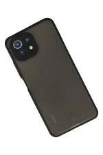Newface Xiaomi Mİ 11 Lite Kılıf Montreal Silikon Kapak - Siyah - Görsel 2