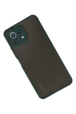 Newface Xiaomi Mİ 11 Lite Kılıf Montreal Silikon Kapak - Yeşil - Görsel 2