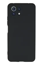 Newface Xiaomi Mİ 11 Lite Kılıf Nano içi Kadife Silikon - Lacivert