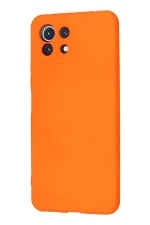Newface Xiaomi Mİ 11 Lite Kılıf Nano içi Kadife Silikon - Turuncu - Görsel 3
