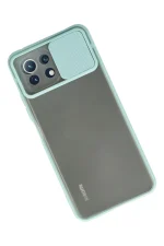Newface Xiaomi Mİ 11 Lite Kılıf Palm Buzlu Kamera Sürgülü Silikon - Turkuaz - Görsel 2