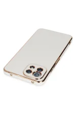 Newface Xiaomi Mİ 11 Lite Kılıf Volet Silikon - Beyaz - Görsel 5