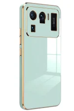 Newface Xiaomi Mi 11 Ultra Kılıf Volet Silikon - Açık Yeşil