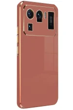 Newface Xiaomi Mi 11 Ultra Kılıf Volet Silikon - Kırmızı