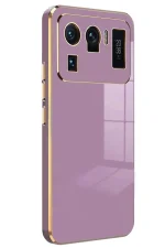 Newface Xiaomi Mi 11 Ultra Kılıf Volet Silikon - Mor