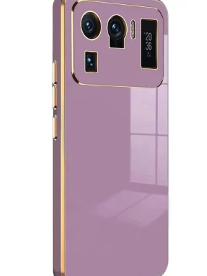 Newface Xiaomi Mi 11 Ultra Kılıf Volet Silikon - Mor