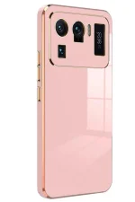 Newface Xiaomi Mi 11 Ultra Kılıf Volet Silikon - Pembe