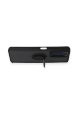 Newface Xiaomi Mi 11T Pro Kılıf Montreal Yüzüklü Silikon Kapak - Sarı - Görsel 5