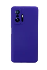 Newface Xiaomi Mi 11T Pro Kılıf Nano içi Kadife Silikon - Mor