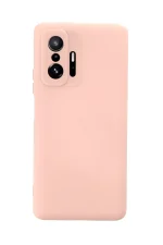Newface Xiaomi Mi 11T Pro Kılıf Nano içi Kadife Silikon - Pudra