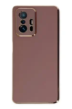 Newface Xiaomi Mi 11T Pro Kılıf Volet Silikon - Kırmızı