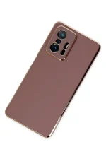 Newface Xiaomi Mi 11T Pro Kılıf Volet Silikon - Kırmızı - Görsel 3