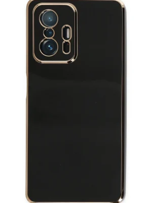 Newface Xiaomi Mi 11T Pro Kılıf Volet Silikon - Siyah