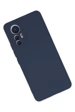 Newface Xiaomi Mi 12 Lite Kılıf Nano içi Kadife Silikon - Lacivert - Görsel 3