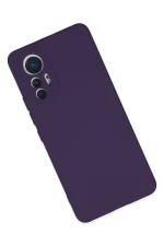 Newface Xiaomi Mi 12 Lite Kılıf Nano içi Kadife Silikon - Mor - Görsel 3