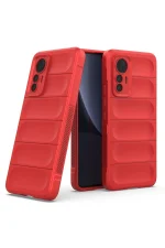 Newface Xiaomi Mi 12 Lite Kılıf Optimum Silikon - Kırmızı - Görsel 2