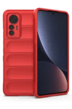 Newface Xiaomi Mi 12 Lite Kılıf Optimum Silikon - Kırmızı
