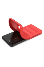 Newface Xiaomi Mi 12 Lite Kılıf Optimum Silikon - Kırmızı - Görsel 4