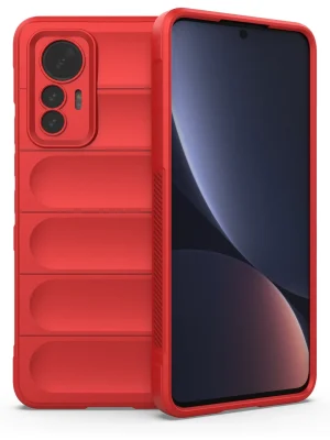 Newface Xiaomi Mi 12 Lite Kılıf Optimum Silikon - Kırmızı