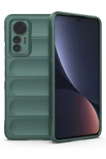 Newface Xiaomi Mi 12 Lite Kılıf Optimum Silikon - Koyu Yeşil