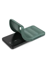 Newface Xiaomi Mi 12 Lite Kılıf Optimum Silikon - Koyu Yeşil - Görsel 4