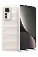 Newface Xiaomi Mi 12 Lite Kılıf Optimum Silikon - Krem