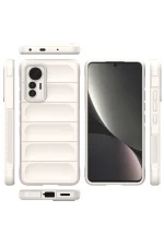 Newface Xiaomi Mi 12 Lite Kılıf Optimum Silikon - Krem - Görsel 3