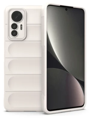 Newface Xiaomi Mi 12 Lite Kılıf Optimum Silikon - Krem