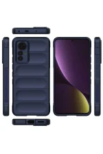 Newface Xiaomi Mi 12 Lite Kılıf Optimum Silikon - Lacivert - Görsel 3