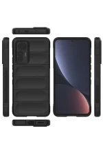 Newface Xiaomi Mi 12 Lite Kılıf Optimum Silikon - Siyah - Görsel 3