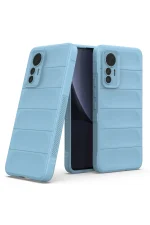 Newface Xiaomi Mi 12 Lite Kılıf Optimum Silikon - Sky Blue - Görsel 2