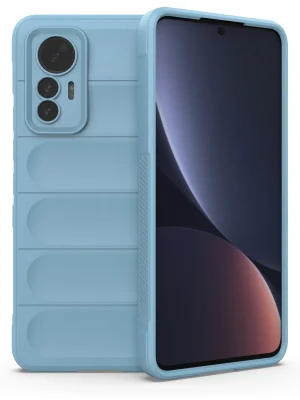 Newface Xiaomi Mi 12 Lite Kılıf Optimum Silikon - Sky Blue