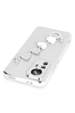 Newface Xiaomi Mi 12T Pro Kılıf Esila Silikon - Beyaz - Görsel 3