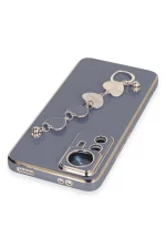 Newface Xiaomi Mi 12T Pro Kılıf Esila Silikon - Gri - Görsel 3