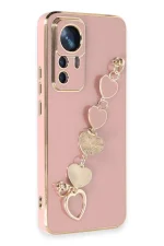 Newface Xiaomi Mi 12T Pro Kılıf Esila Silikon - Pudra - Görsel 2