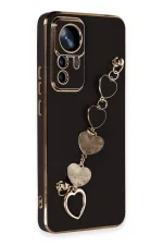 Newface Xiaomi Mi 12T Pro Kılıf Esila Silikon - Siyah - Görsel 2