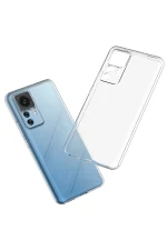 Newface Xiaomi Mi 12T Pro Kılıf Lüx Şeffaf Silikon - Görsel 4